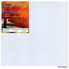 Canvas Board Stretched Frame 20X20inch CBSF20X20