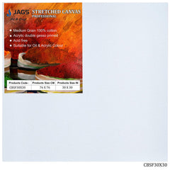 Canvas Board Stretched Frame 30X30inch CBSF30X30