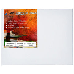 Canvas Board Stretched Frame 8X12inch CBSF8X12