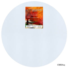 Canvas Board Stretched Frame Round 24Inch CBRD24