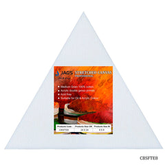 Canvas Board Stretched Frame Triangle 8 CBSFTE8