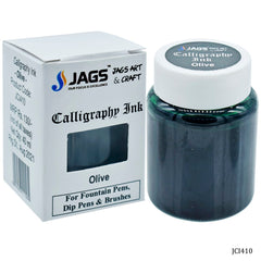 Jags Calligraphy Inks 40ML Olive JCI410
