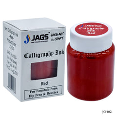 Jags Calligraphy Inks 40ML Red JCI402