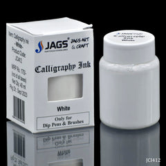 Jags Calligraphy Inks 40ML White JCI412