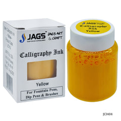 Jags Calligraphy Inks 40ML Yellow JCI404