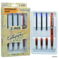 Jags Calligraphy Pen Set Devanagri Script JCPD00