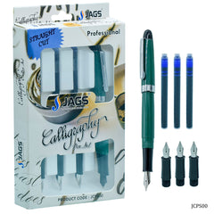 Jags Calligraphy Pen Set Straight Cut JCPS00