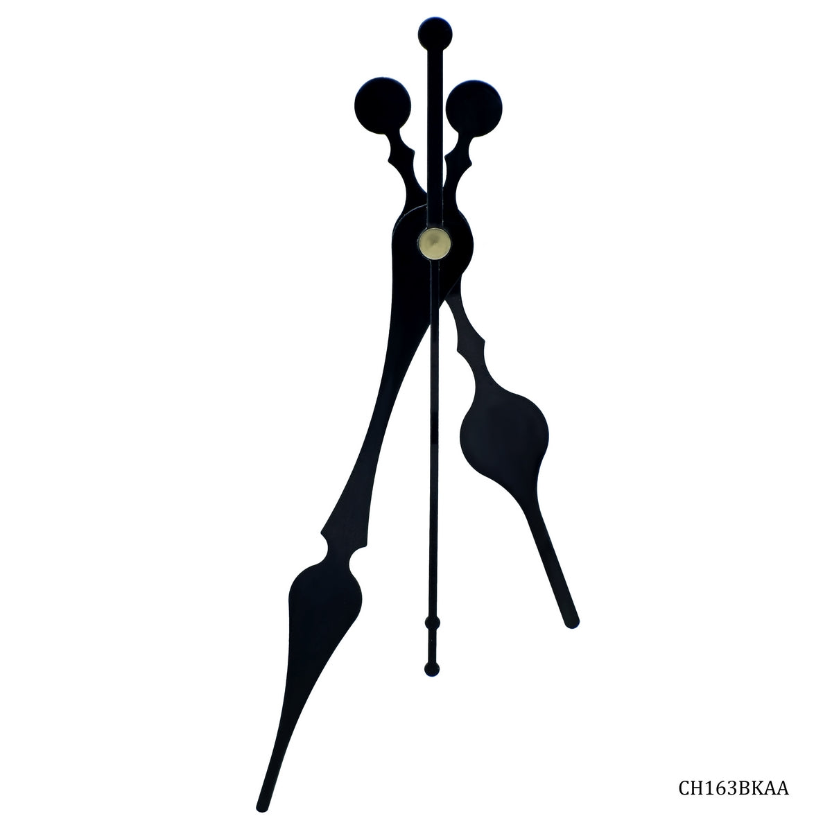 Clock Hands Set 13 To 22MM Big Black 163BK CH163BKAA