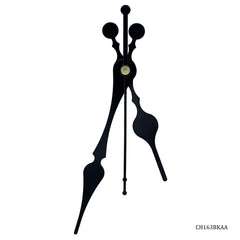 Clock Hands Set 13 To 22MM Big Black 163BK CH163BKAA