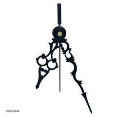 Clock Hands Set 13 To 22MM Medium Black Alfa Mahara CH04BKAA