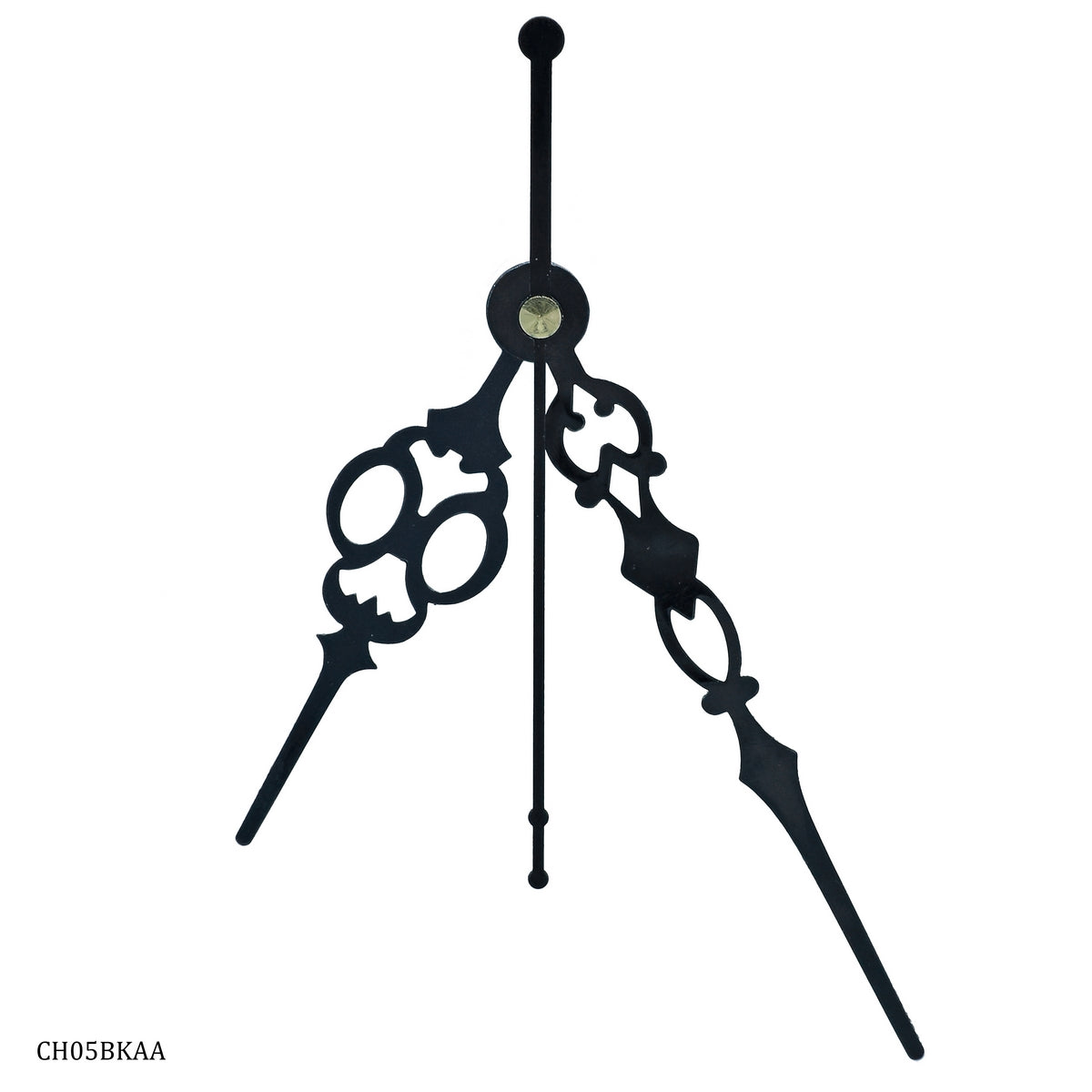 Clock Hands Set 13 TO 22MM Medium Black Alfa Monali CH05BKAA