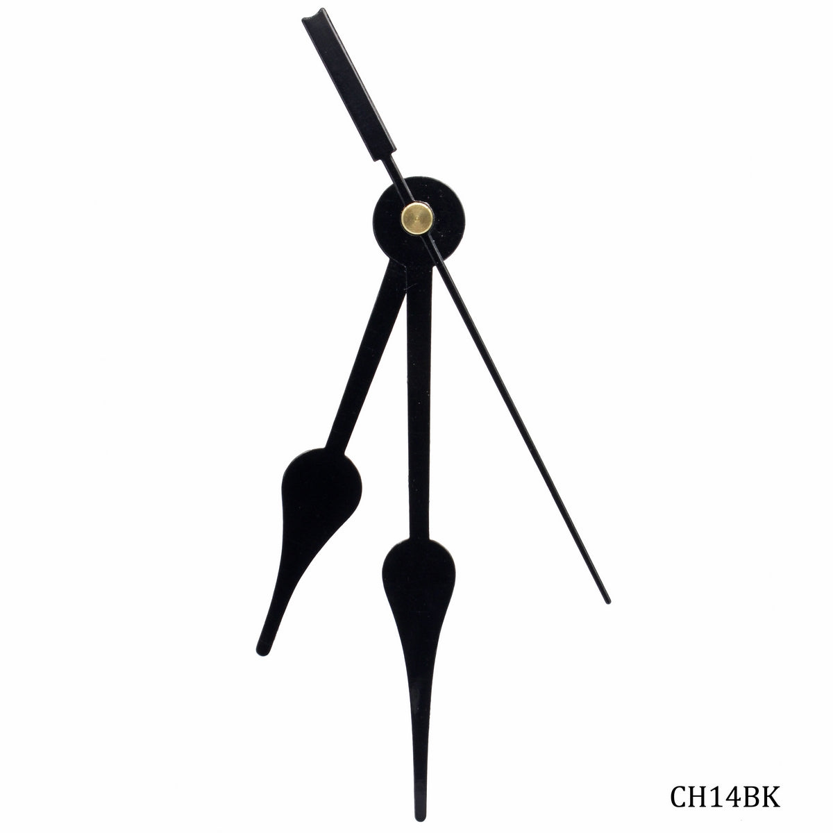 Clock Hands Set Big Black 14B CH14BK