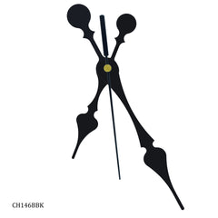 Clock Hands Set Big Jumbo Black CH146BBK