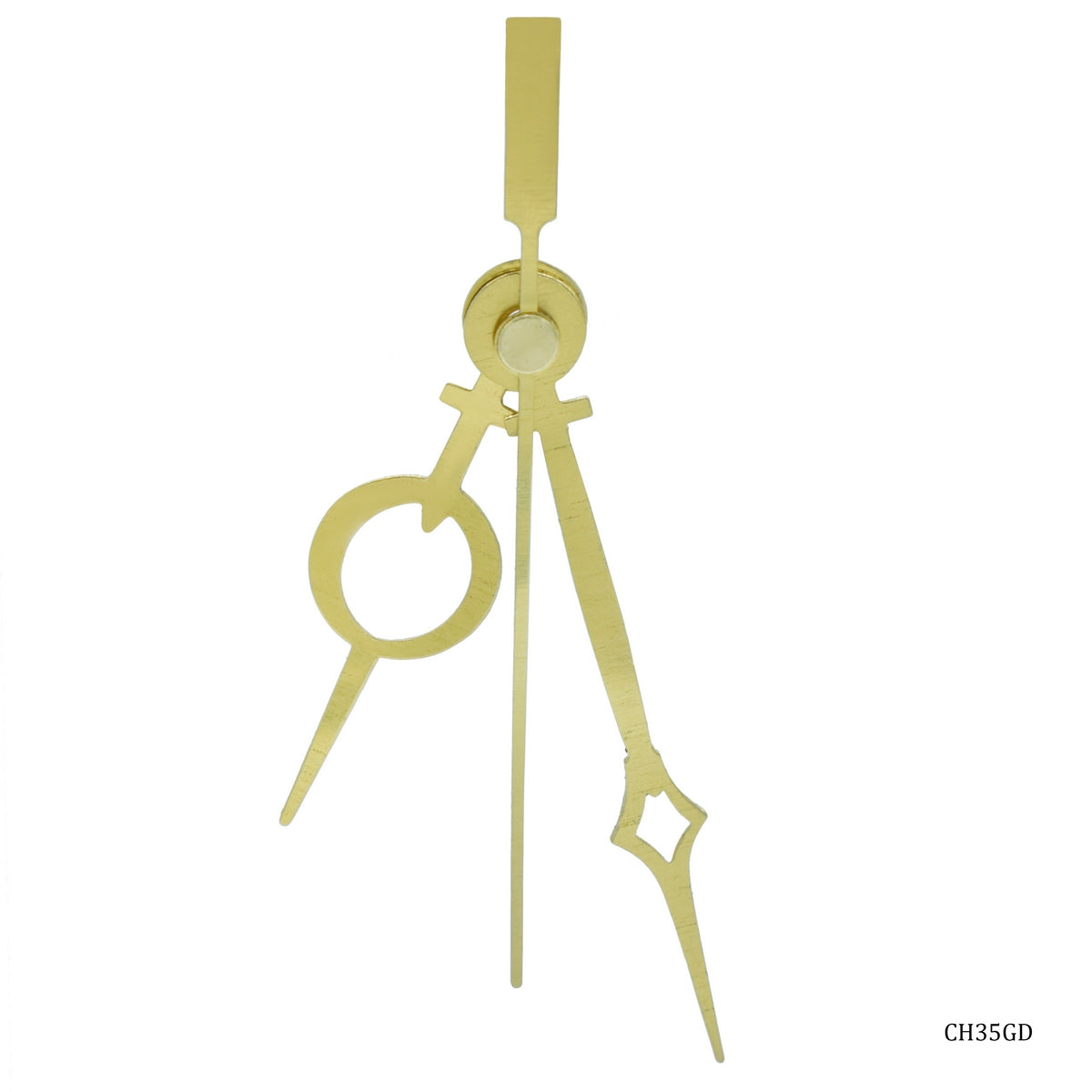 Clock Hands Set Small Kajal Gold CH35GD