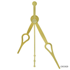 Clock Hands Set Small Mini Sickosa Gold CH33GD