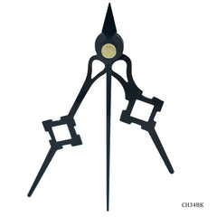 Clock Hands Set Small Tinamann Square Black CH34BK