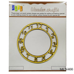 MDF Clock Number 4inch MCN400