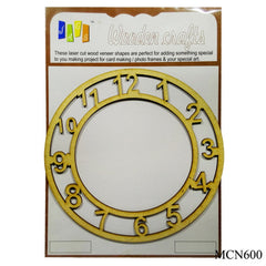 MDF Clock Number 6inch MCN600
