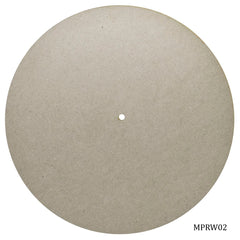 MDF Plate Round With Hole 14 Inch 4MM MPRW02