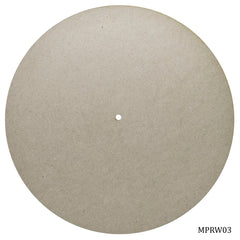 MDF Plate Round With Hole 16 Inch 4MM MPRW03