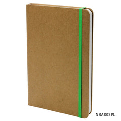 A5 Eco-Frie Nootbook Hard Bound Plain 160pg NBAE02PL