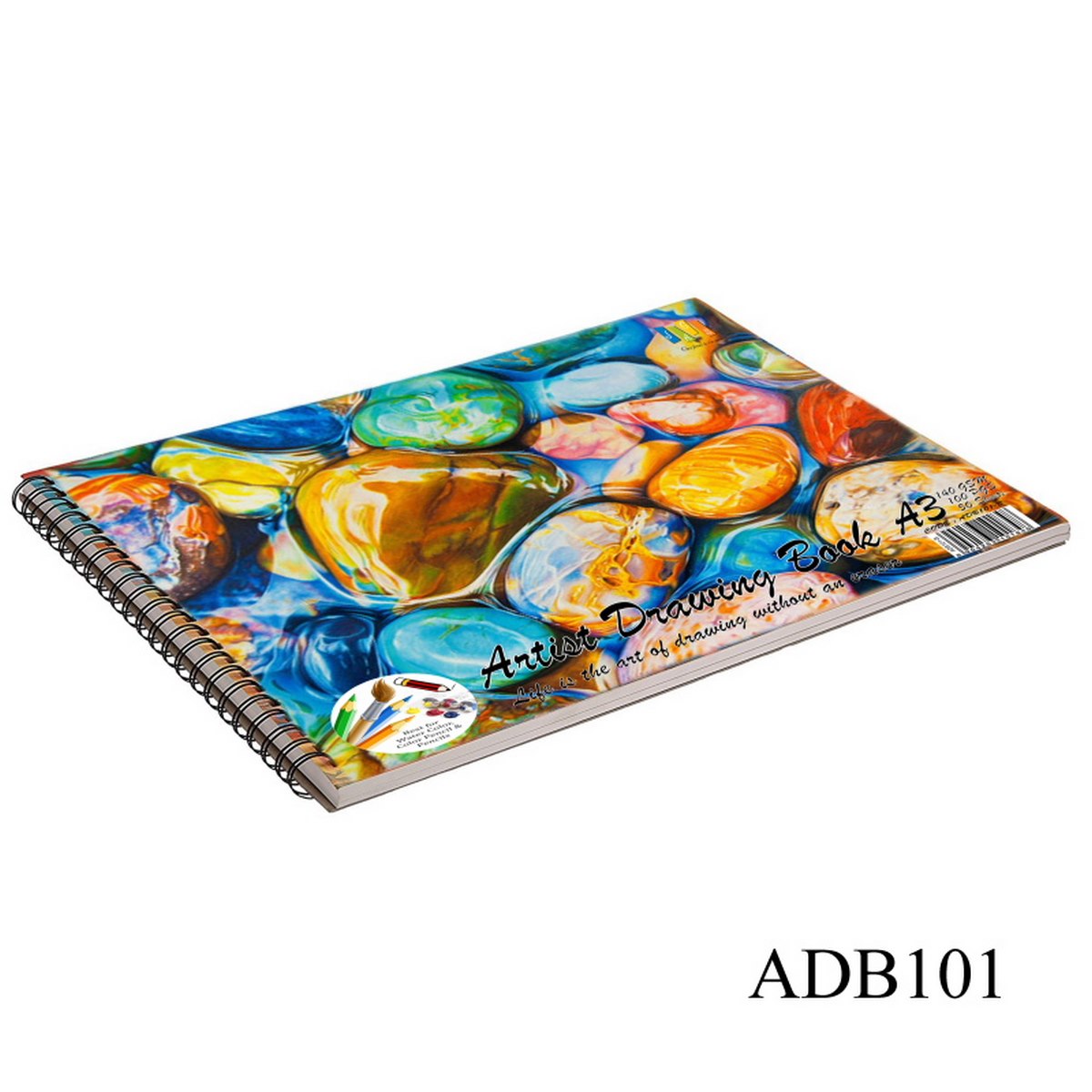 Artist Drawing Book 100 Pages 140 GSM A3 - ADB101