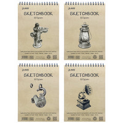 Jags Sketch Book Cartridge Paper T/W A4 100Pgs 120Gsm JCDBA4