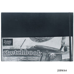 Jags Sketch Book H/B Bindig 100Pages 140Gsm JSBWA4