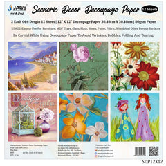 Sceneric Decor Decoupage Paper SDP12X12