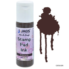 Craft Ink For Stamp Pad 30ml Brown CIFS01BN