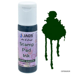 Craft Ink For Stamp Pad 30ml Dark Green CIFS06DGN