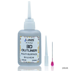 Jags 3D Outliners Multi Surface 25GM Silver J3DLSR