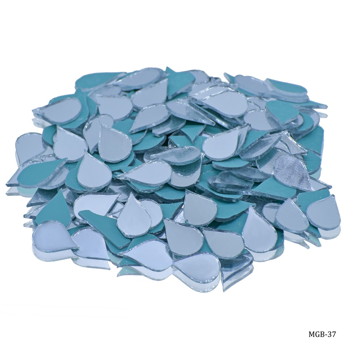 Mirror For Lippan Art 50G Drop Shape Mini Small 37 No MGB-37