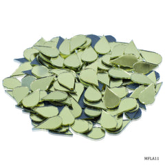 Mirror For Lippan Art Gold 50G Drop Shape Big MFLA11