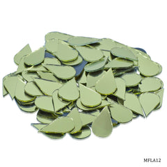 Mirror For Lippan Art Gold 50G Drop Shape X Big MFLA12