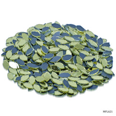 Mirror For Lippan Art Gold 50G Eyeel Shape Small MFLA21