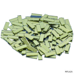 Mirror For Lippan Art Gold 50G Rectangle Shape Medium MFLA26