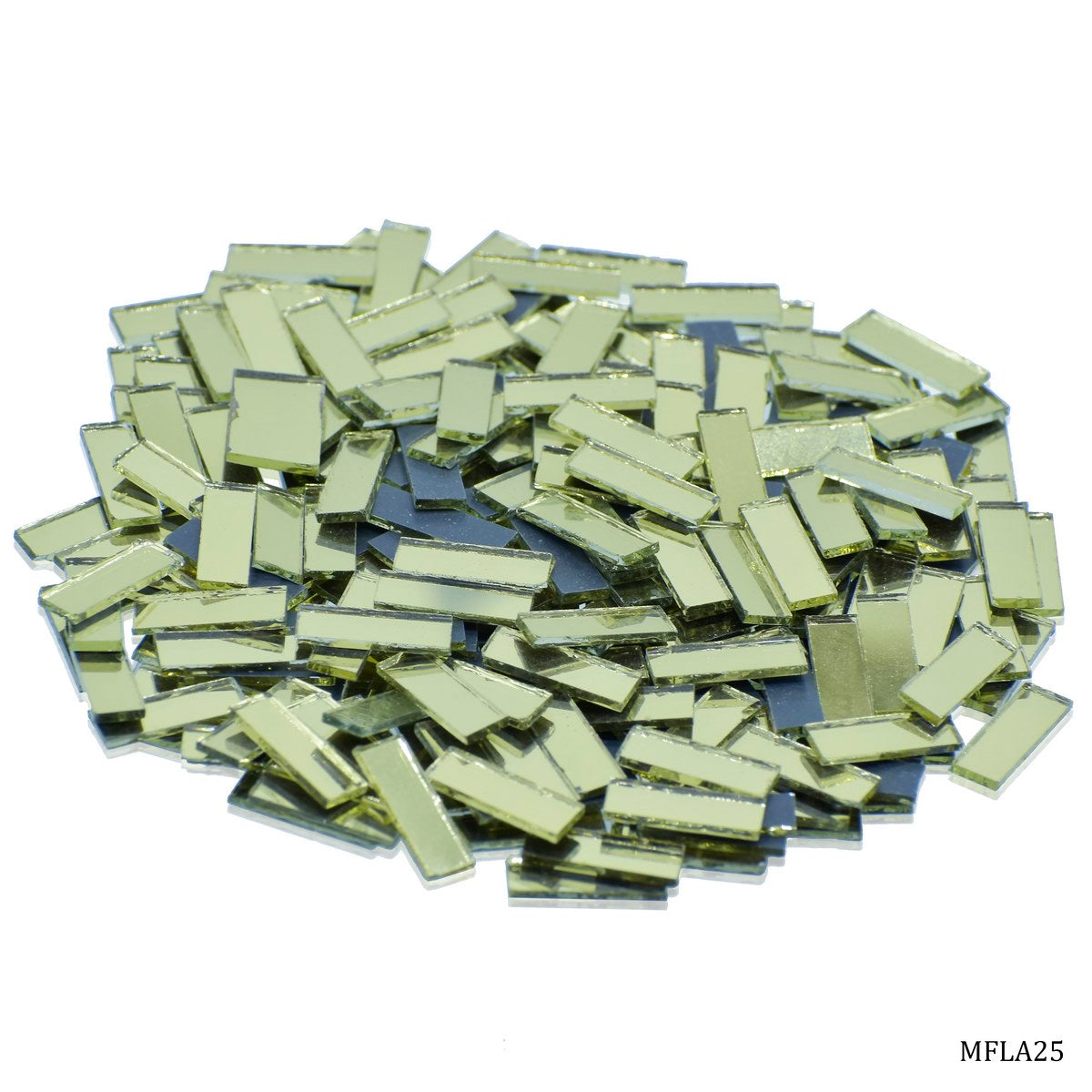Mirror For Lippan Art Gold 50G Rectangle Shape Small MFLA25