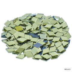 Mirror For Lippan Art Gold 50G Rhombus Shape Big MFLA15