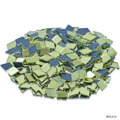 Mirror For Lippan Art Gold 50G Rhombus Shape Medium MFLA14