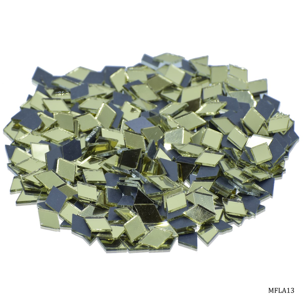 Mirror For Lippan Art Gold 50G Rhombus Shape Small MFLA13