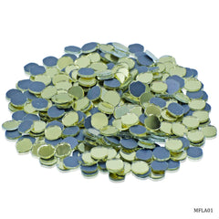 Mirror For Lippan Art Gold 50G Round Small MFLA01