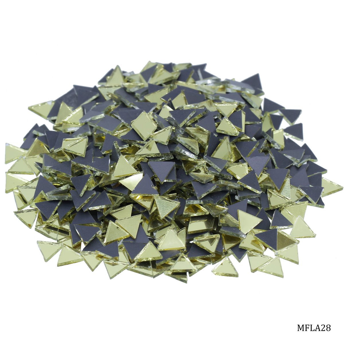 Mirror For Lippan Art Gold 50G Triangel Shape Big MFLA19