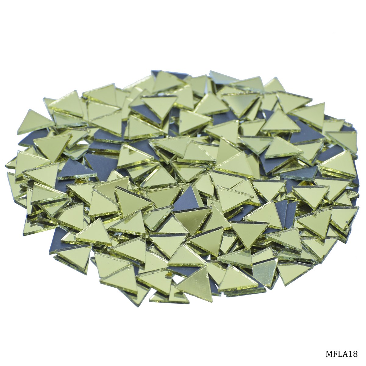 Mirror For Lippan Art Gold 50G Triangel Shape Medium MFLA18