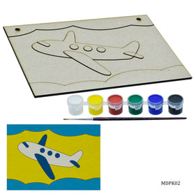 MDF DIY Painting Kit 3D A5 Air Craft MDPK02