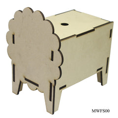 MDF Wooden Folding Sheep MWFS00