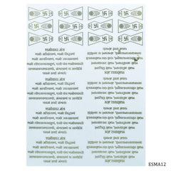 EP Sticker Metal A5 Navkar Mantra ESMA12