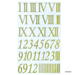 EP Sticker Metal A5 Roman No Design ESMA08