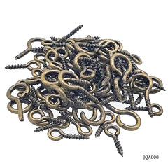 Jewellery Q-Hooks 10GM Antique 1 Pcs JQA000