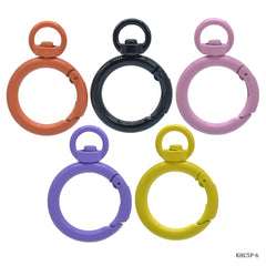 Key Chain Fitting Silver With Hook 5Pcs KF5PCSR